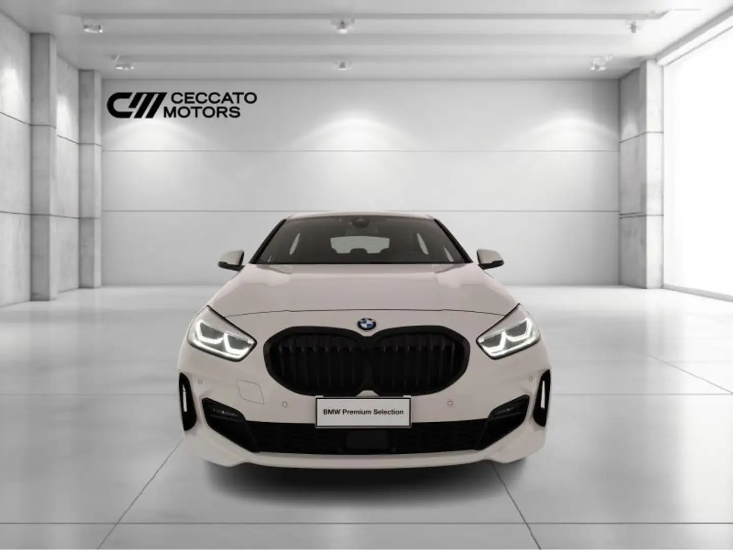 BMW 116 d Msport auto Blanc - 2