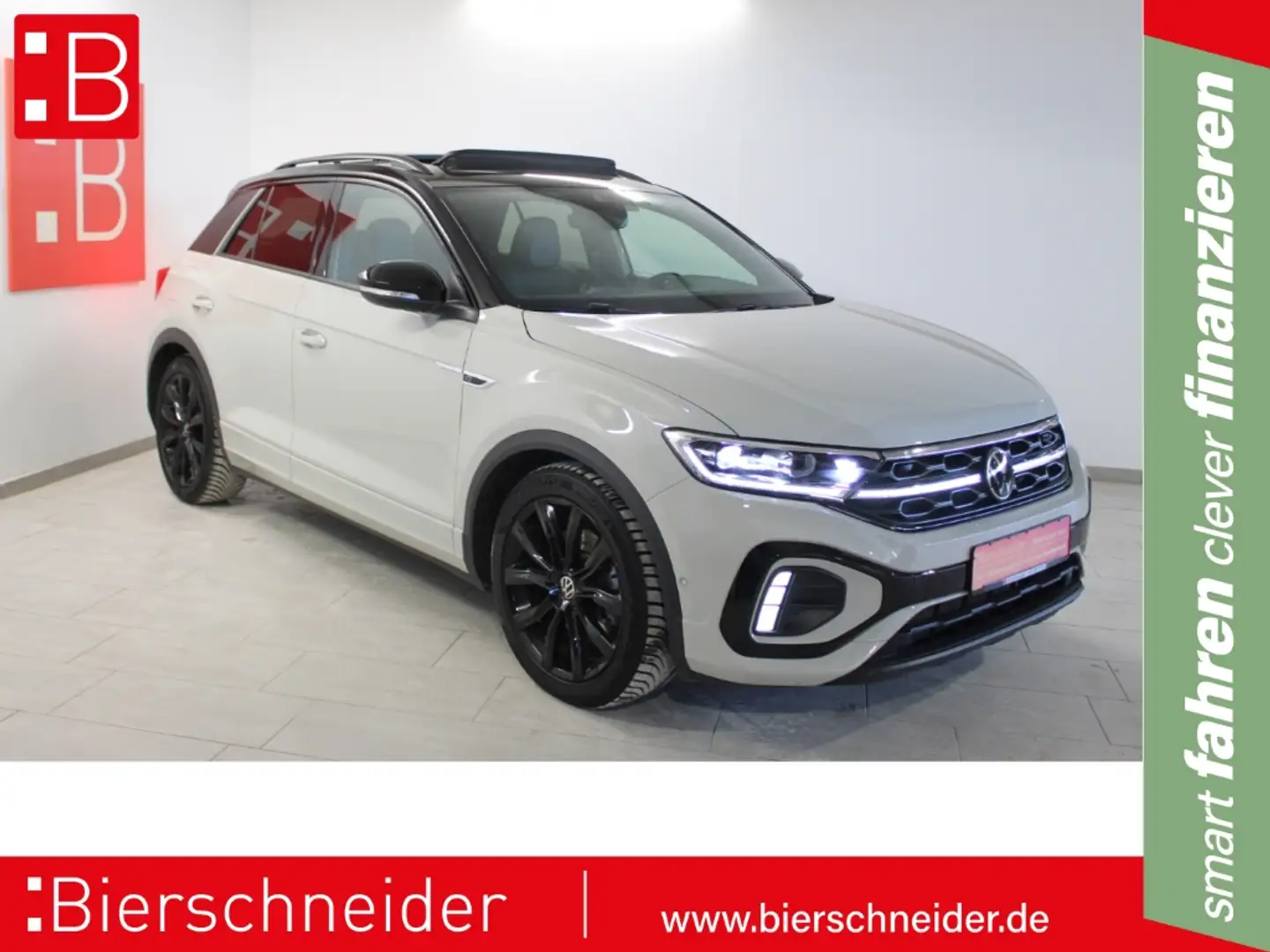 Volkswagen T-Roc 2.0 TSI DSG 4Mo. 2x RLine Black Style 18 MATRIX LE Grau - 1