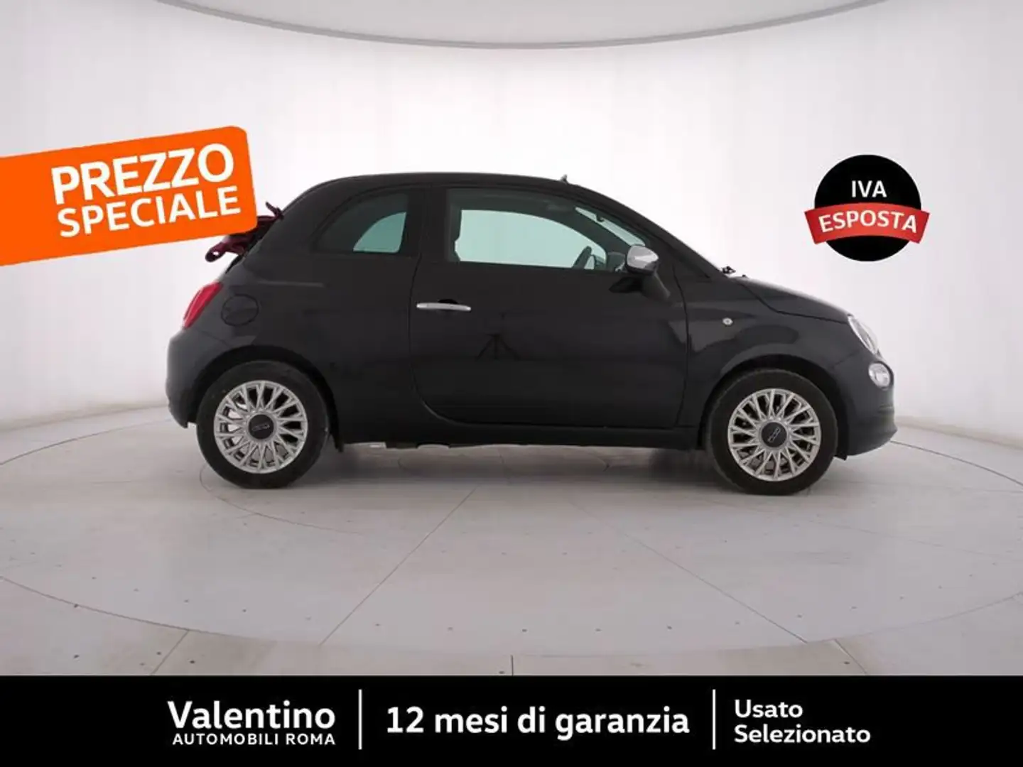 Fiat 500C 1.0 Hybrid Lounge Černá - 2