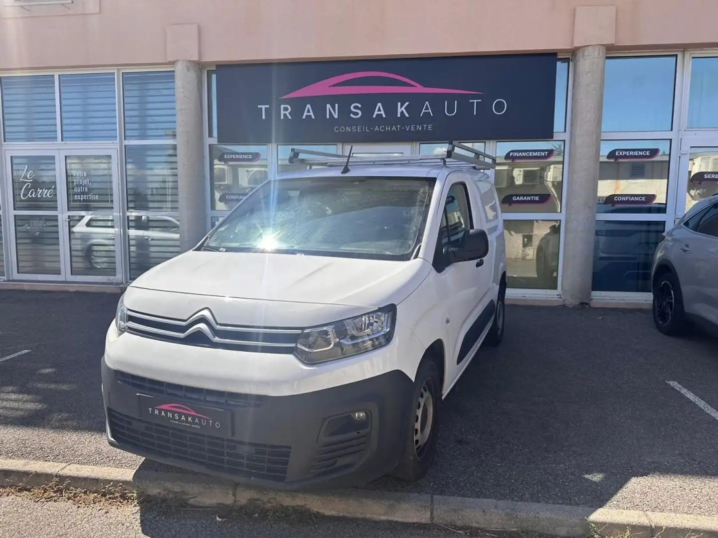 Citroen Berlingo Taille M BlueHDi 100 SS BVM6 Feel/1ER MAIN/GALERIE Wit - 1