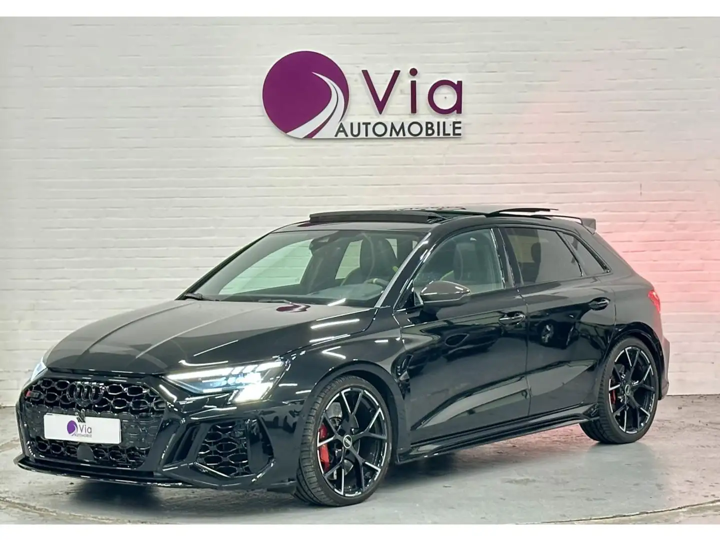 Audi RS3 2.5 TFSI 400 QUATTRO / MALUS PAYER / SUIVI AUDI Noir - 1