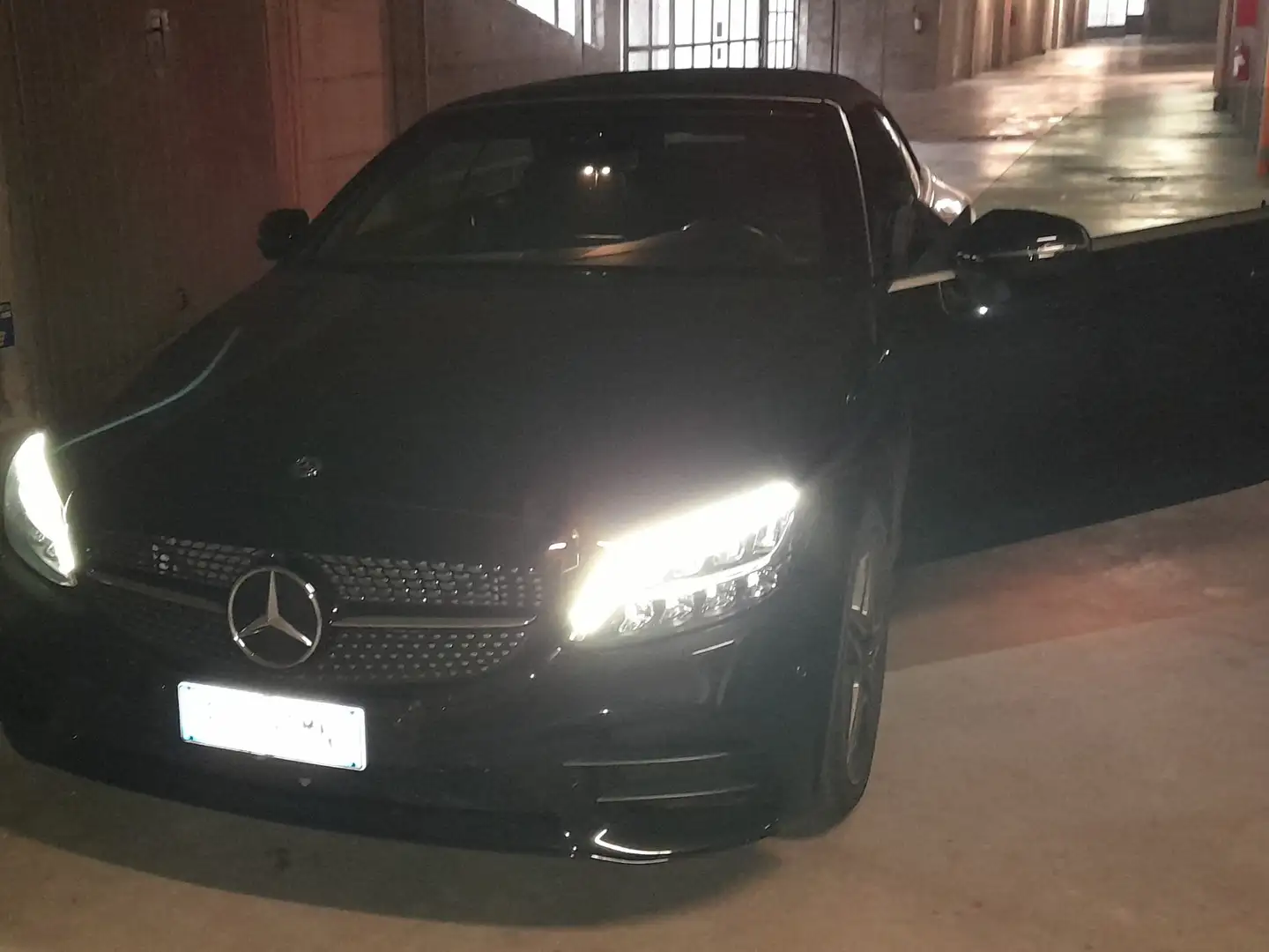 Mercedes-Benz C 200 C Cabrio 200 mhev (eq-boost) Premium Plus auto Schwarz - 1