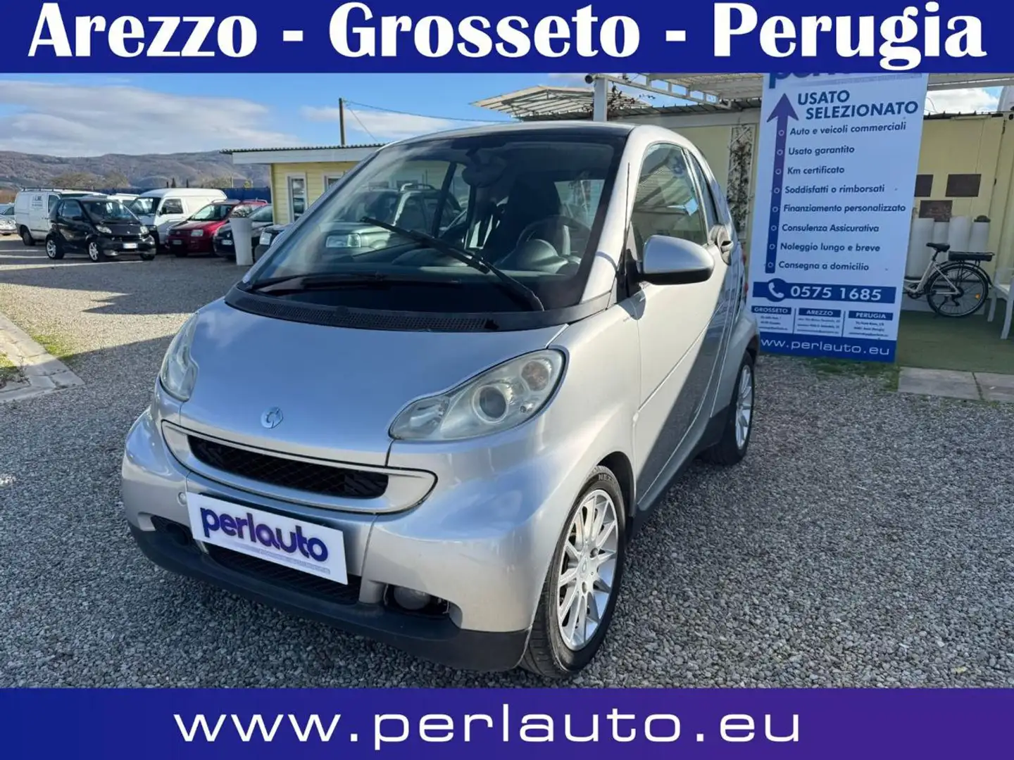 smart forTwo 1000 52 kW coupé passion Argento - 1