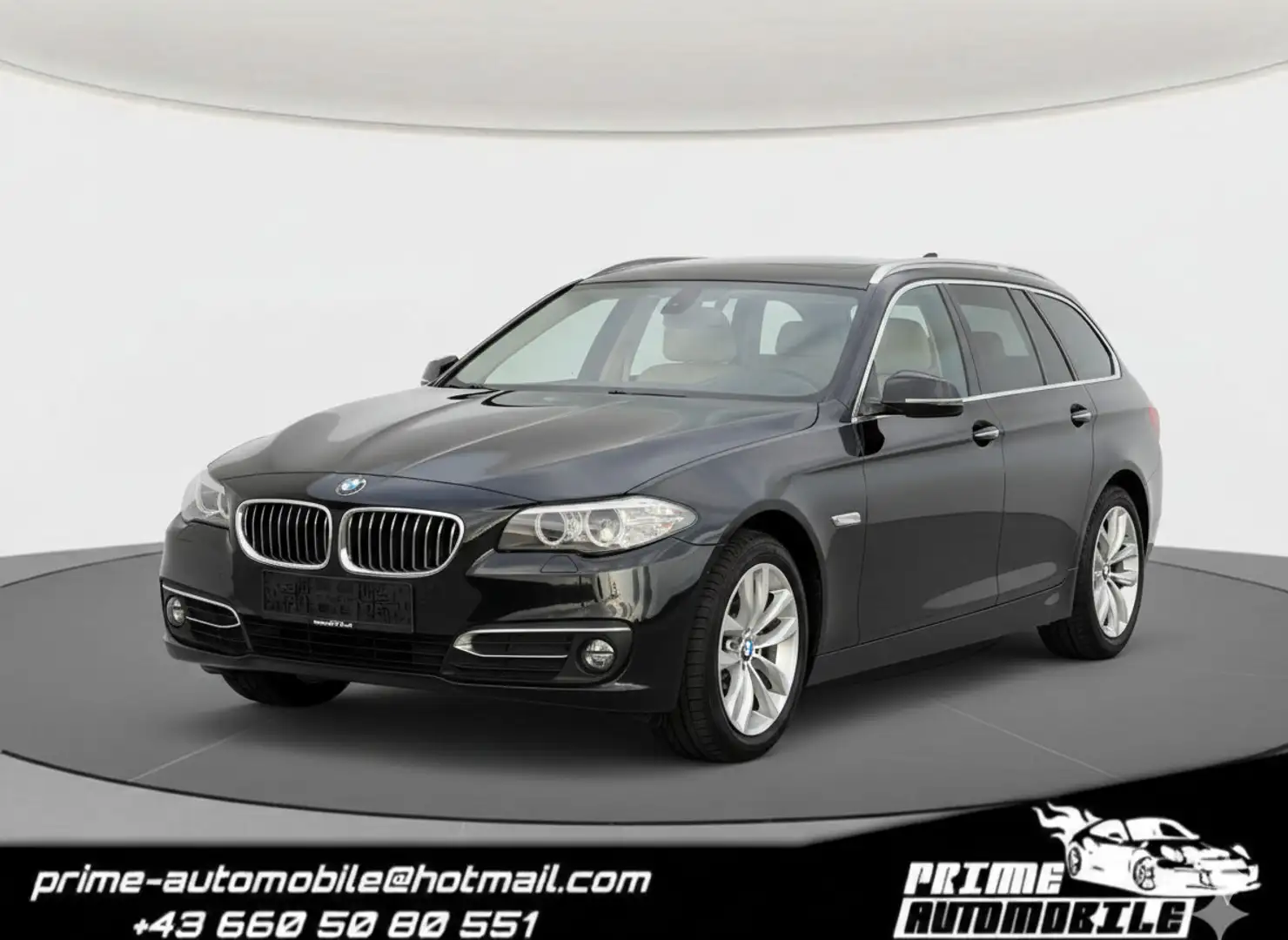 BMW 520 d xDrive Touring Österreich-Paket Aut.*Leder, P... Schwarz - 1