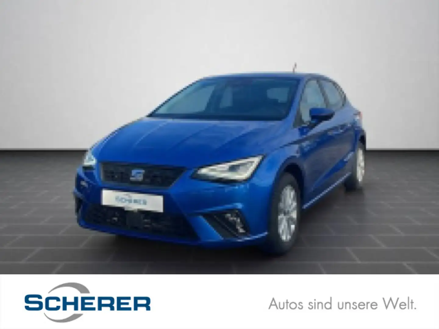 SEAT Ibiza 1,0 TSI LED/Sitzheizung vo./RFK/u.v.m. Blau - 1