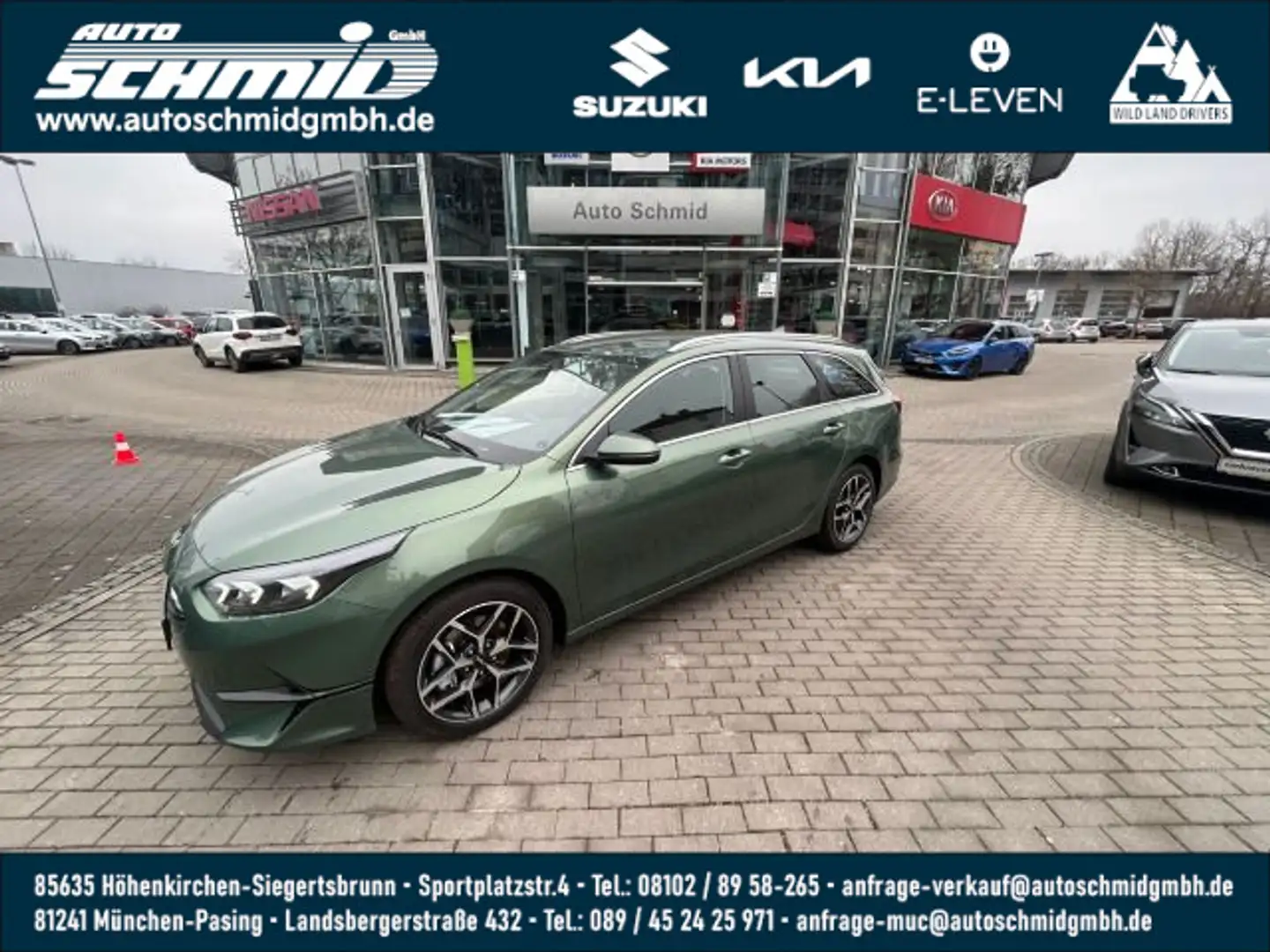 Kia Ceed / cee'd CEE'D_SW 1.5T AUTOMATIK SPIRIT Grün - 1