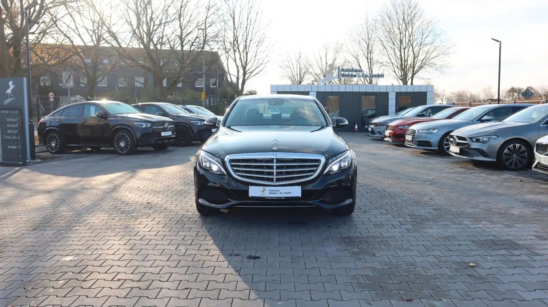 Mercedes-Benz C 250 d Exclusive 4Matic Spur TotW COMAND LED AHK Negru - 2