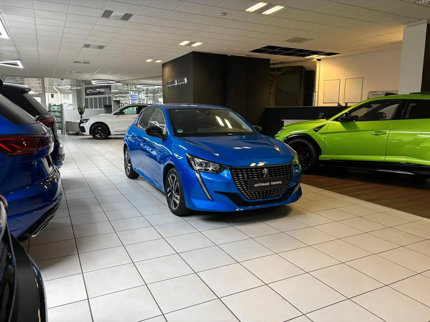 Peugeot 208 Allure LED NAVI KAMERA CARPLAY Blau - 2