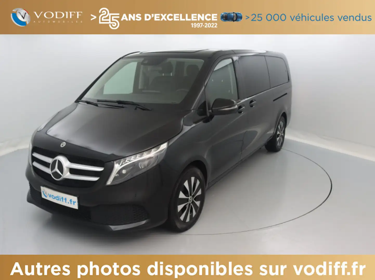 Mercedes-Benz V 300 300d 237 CV 4MATIC EXTRA LONG EDITION 8 PLACES Schwarz - 1