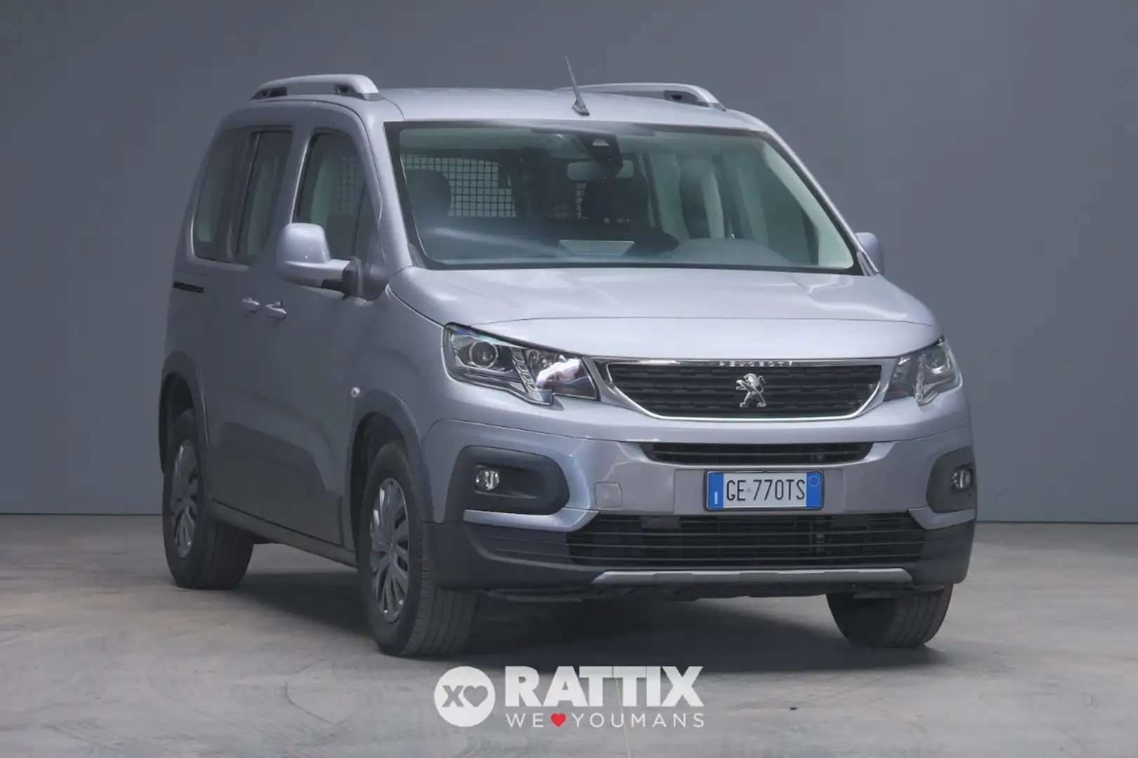 Peugeot Rifter mix 1.5 BlueHDI 130CV L1 Allure Autocarro IVA ESC Grigio - 1