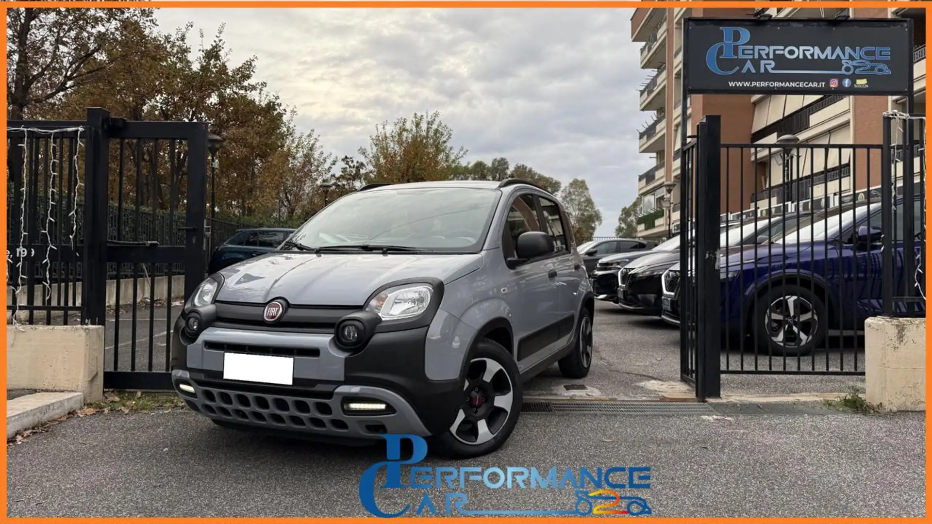Fiat Panda Cross 1.0 FIREFLY S&S HYBRID CITY CROSS*USB*CARPLA Grau - 1