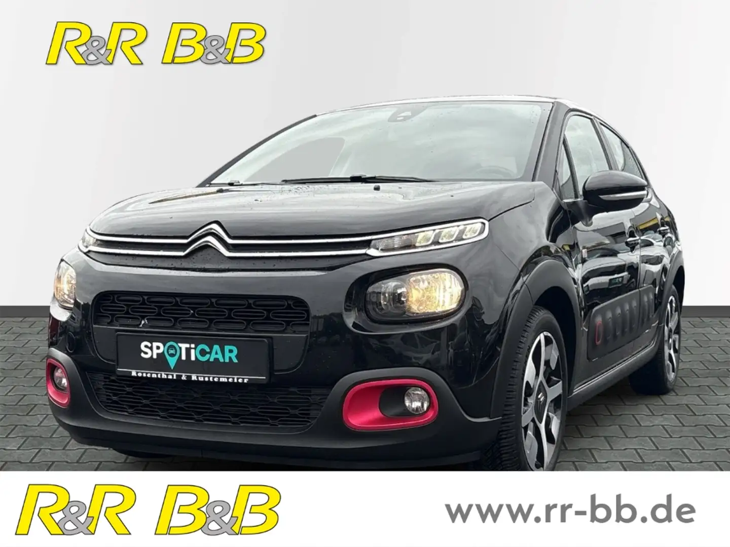Citroen C3 Elle 1.2 PureTech NAVI+SHZ+CARPLAY+FSE+KLIMA+BT+KA Schwarz - 1