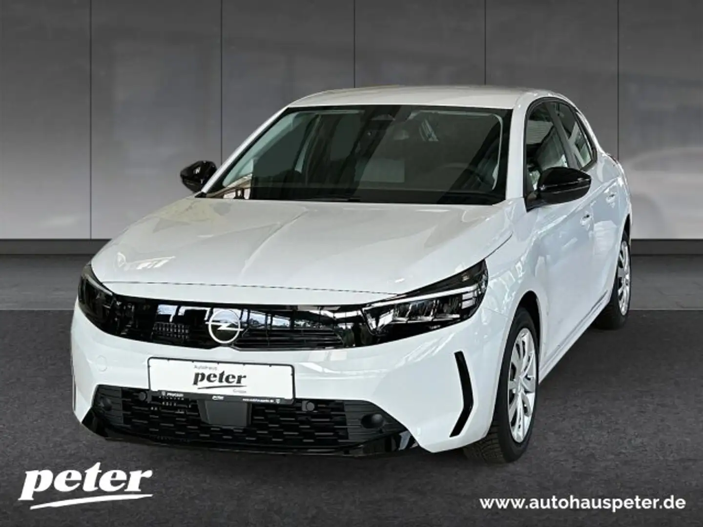 Opel Corsa Corsa F 1.2 Edition Allwetter Sitzheizung Blanc - 1