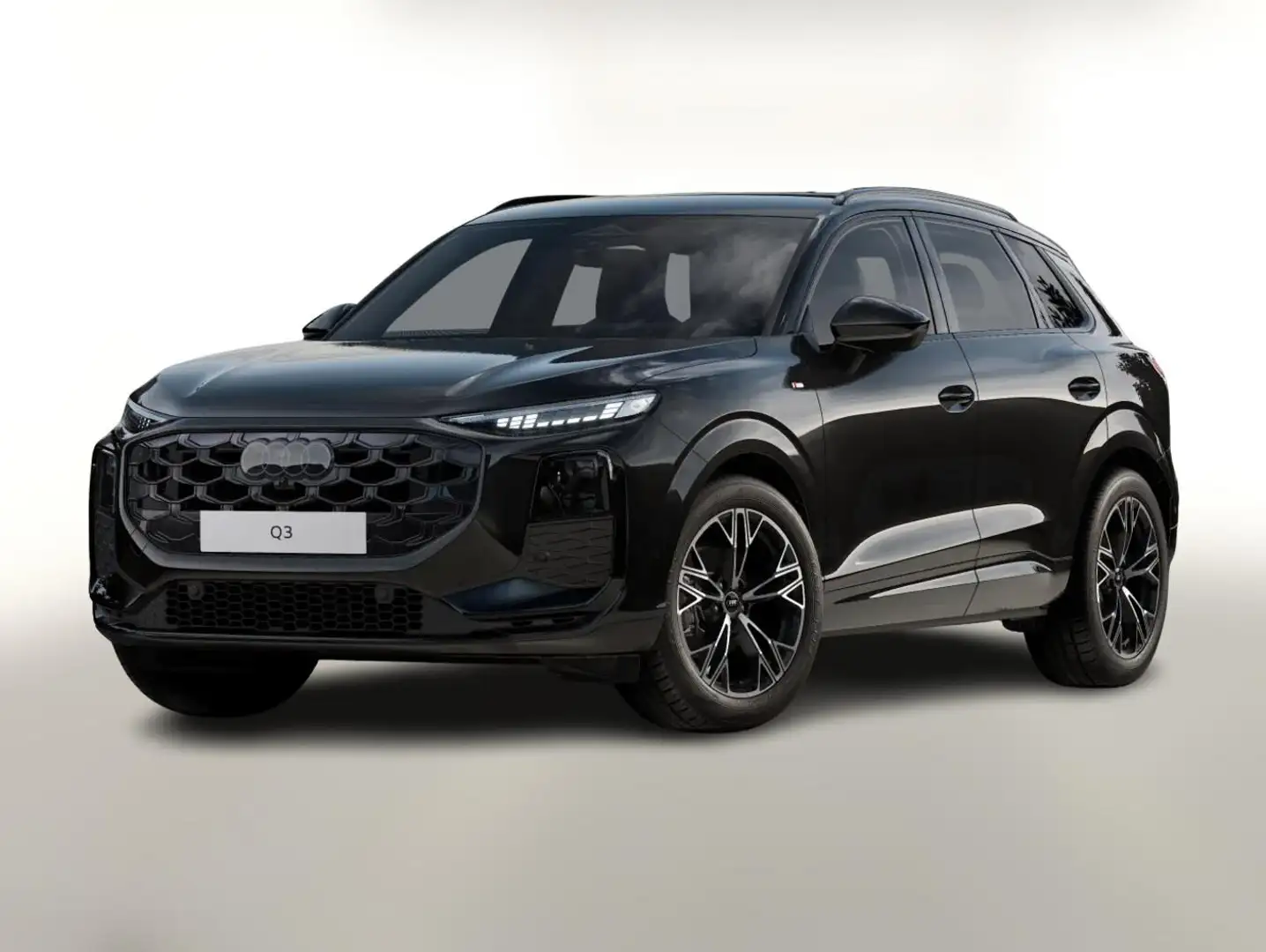 Audi Q3 TFSI 150 2xS Line neuMod TechP+ Leder 19Z SHZ 1... Schwarz - 1