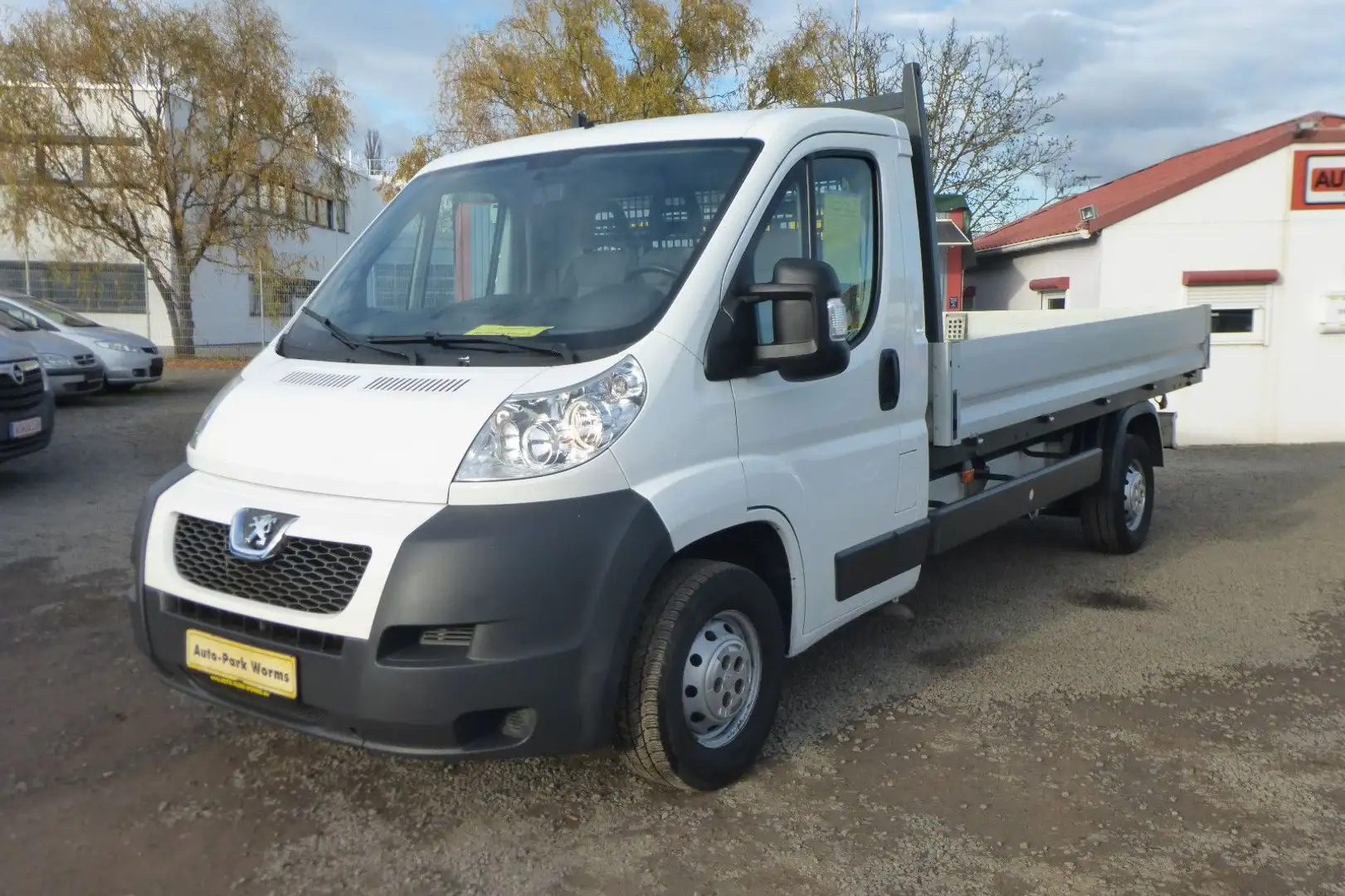 Peugeot Boxer L3 EK Pritsche 3 Sitze AHK(2.5 to) MwSt. Weiß - 1