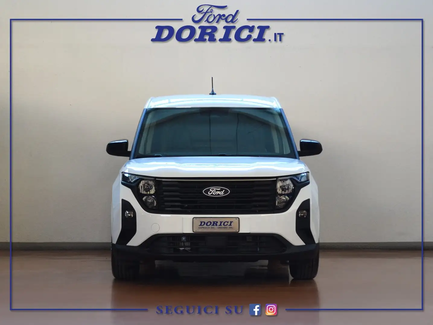 Ford Transit Courier 1.5 Ecoblue 100 CV Titanium + IVA Blanc - 2