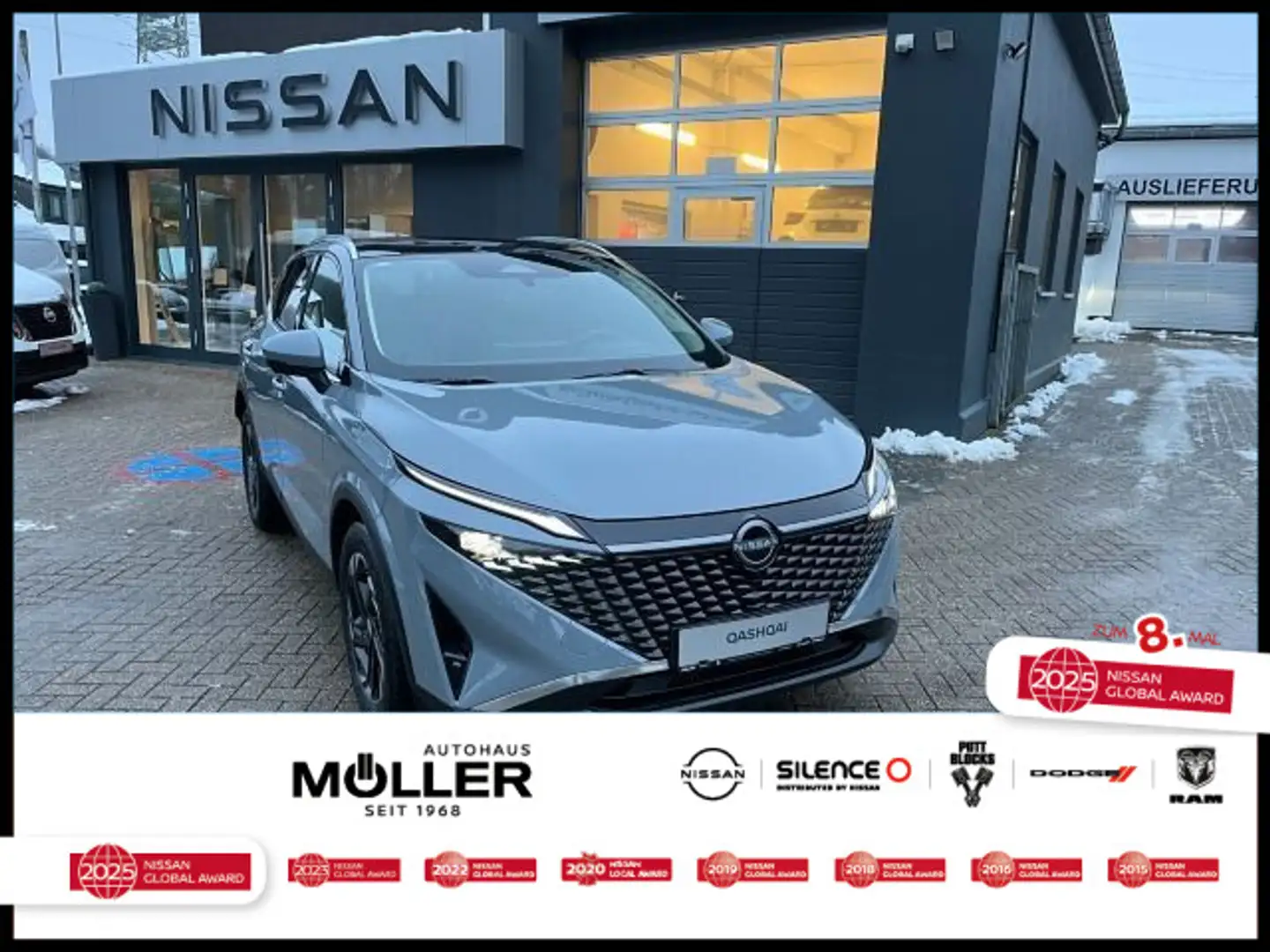 Nissan Qashqai 1.3 MHEV N-Connecta PGD Winter Komfort Grau - 1