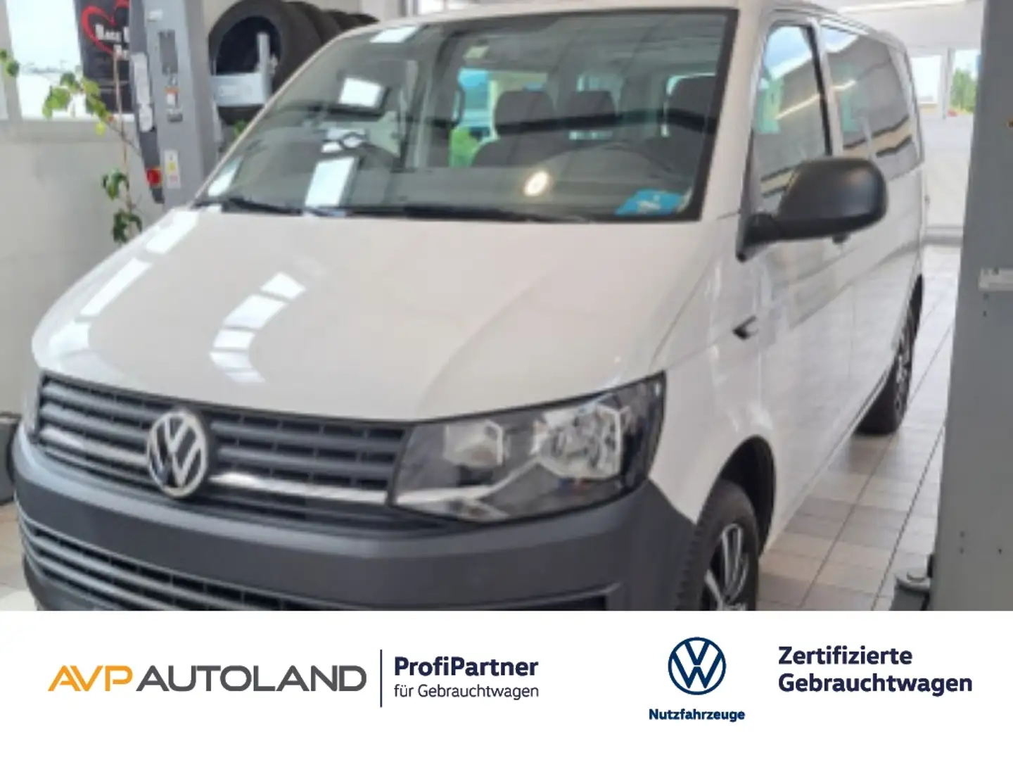 Volkswagen T6 Caravelle KR 2.0 TDI DSG TRENDLINE | STANDHZG Blanc - 1