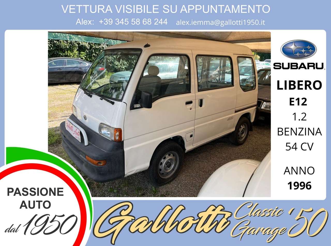 Subaru Libero E12 AUTOCARRO