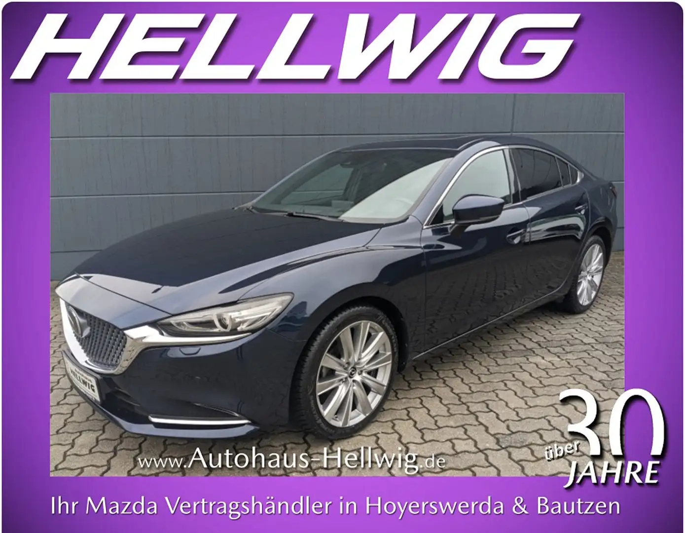 Mazda 6 4-Türer 2.5l Takumi GSD Nappaleder Bose Bleu - 1