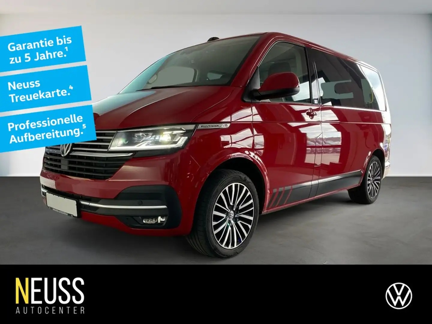 Volkswagen T6 Multivan 6.1 2.0 TDI Generation Six Rojo - 1