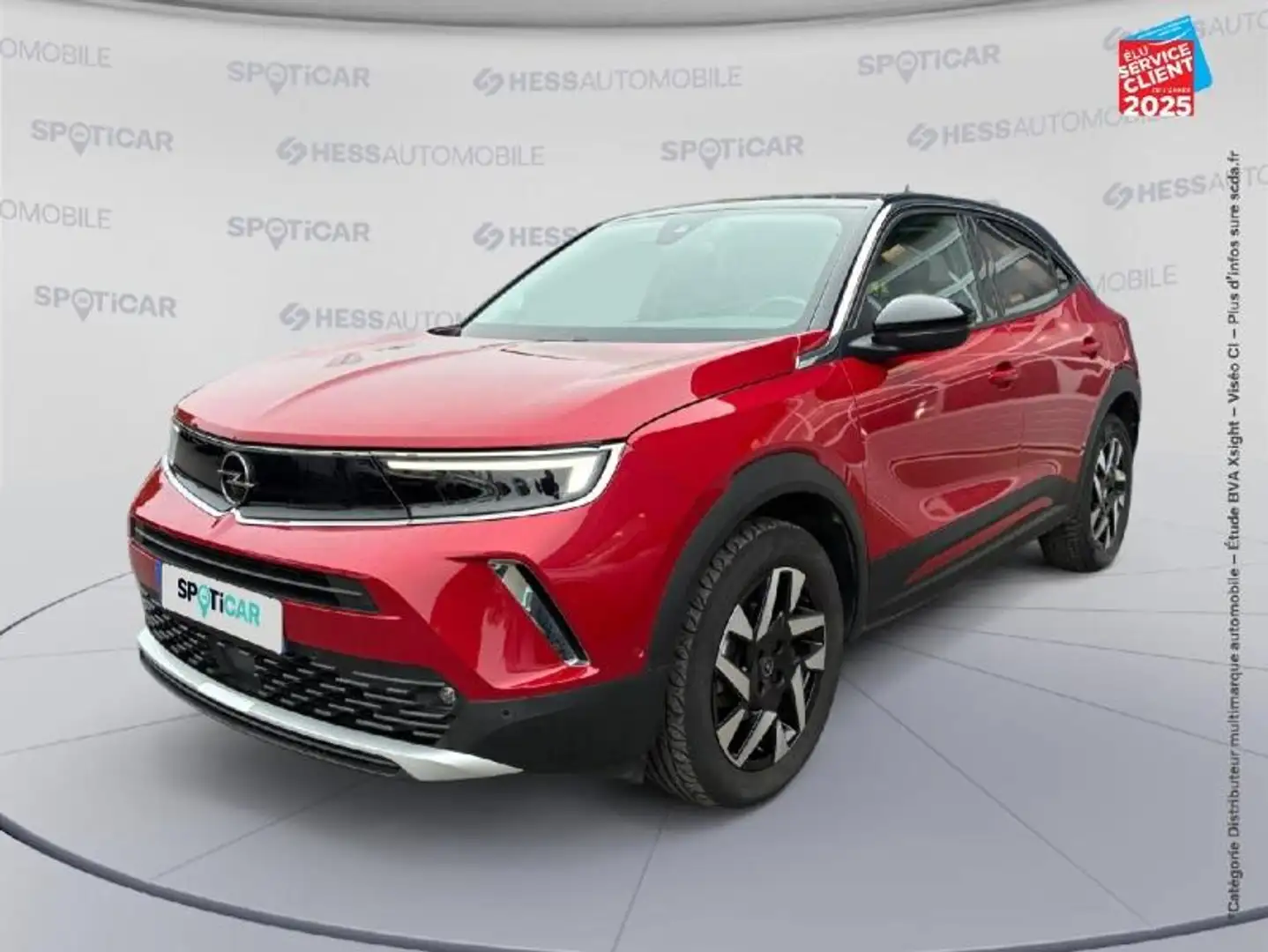 Opel Mokka 1.2 Turbo 100ch Elegance Camera Carplay Rouge - 1