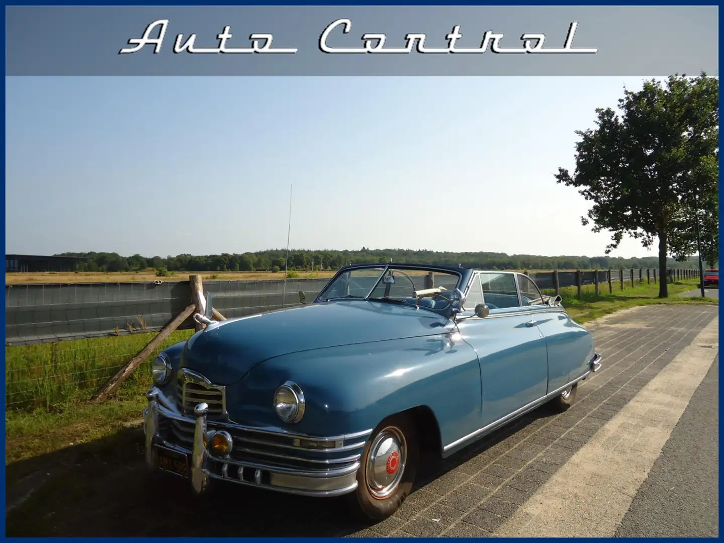 Oldtimer Packard Clipper Convertible Cabrio 1948 plava - 1