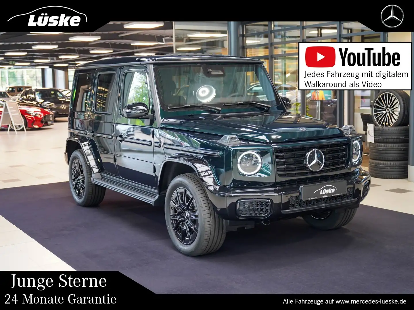 Mercedes-Benz G 450 AMG Line smaragdgrün Night Standheizung Grün - 1