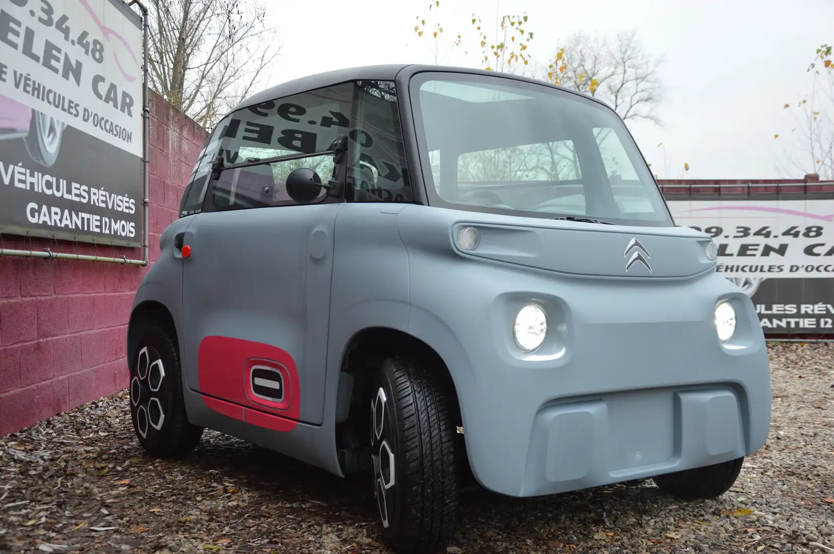 Citroen Ami POP 100% ELEC PRISE 220V NEUF SANS PERMIS 1.898KM Grey - 2