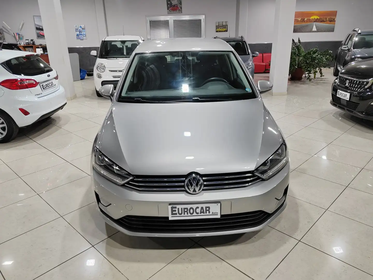 Volkswagen Golf Golf Sportsvan 1.6 tdi Comfortline 110cv Grau - 2