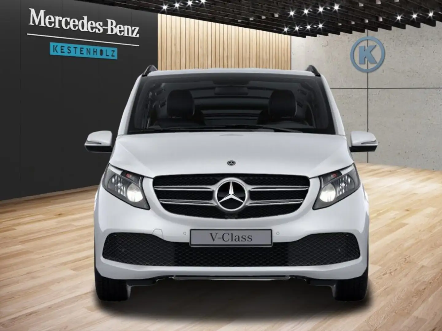 Mercedes-Benz V 220 d EDITION Lang *AHK*KAM*SHZ*NAVI*DIST*DAB* Blanc - 2