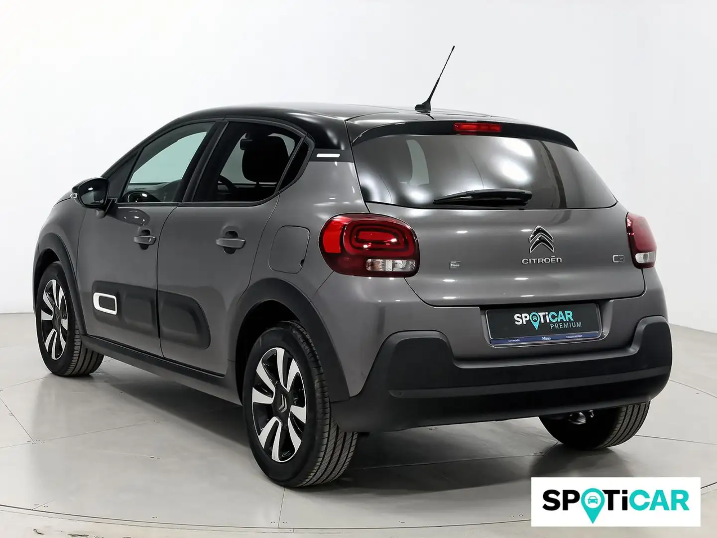 Citroen C3 PureTech 60KW (83CV) Shine Gris - 2