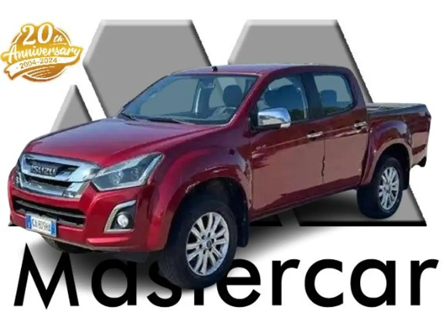 Isuzu D-Max III  1.9 td 163cv crew Solar 4x4 - GA809HA Rouge - 1