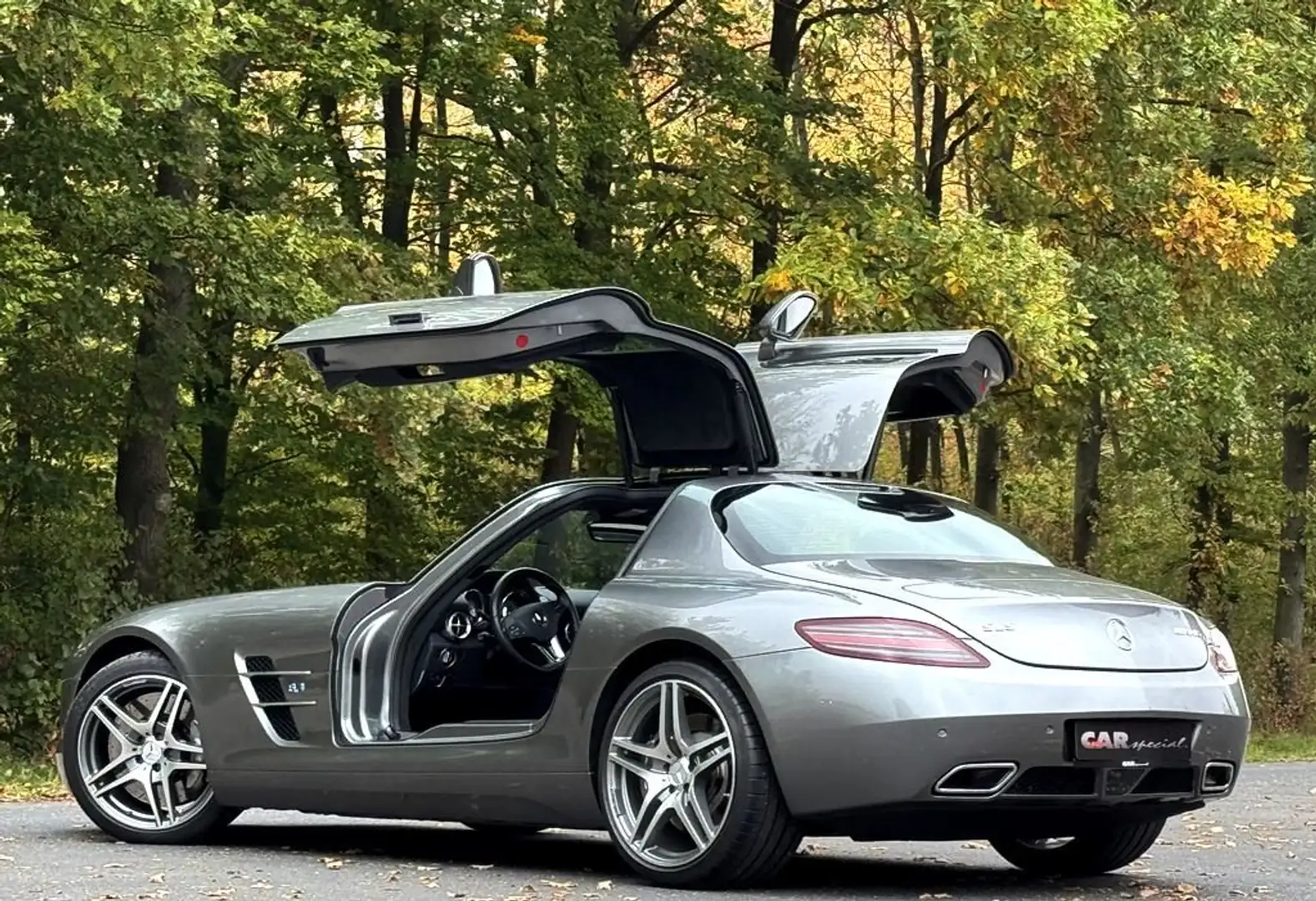 Mercedes-Benz SLS SLS AMG Gullwing Coupe  Carbon Paket Interieur Grau - 2