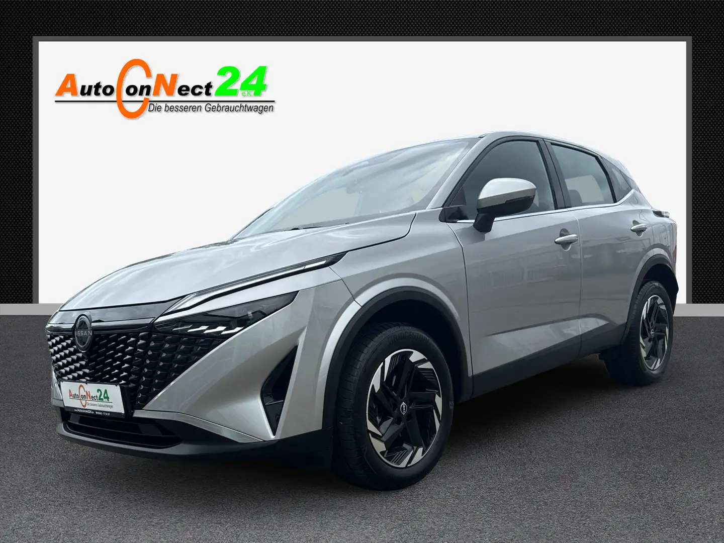 Nissan Qashqai Accenta *Xtronic/SHZG/Navi-App/Kamera/ICC/LED* Argent - 1