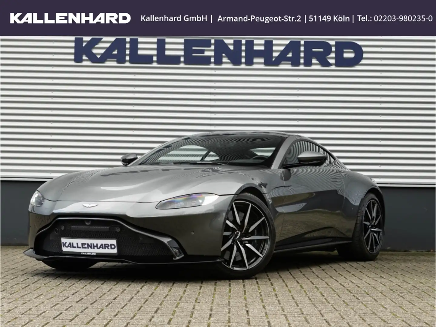 Aston Martin Vantage 4.0 V8-Service gepflegt Silber - 2