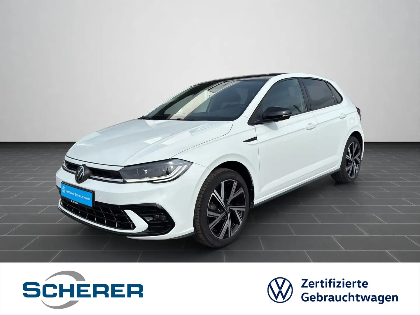Volkswagen Polo 1.0 TSI R line DSG NAVI SHZ LED Weiß - 1