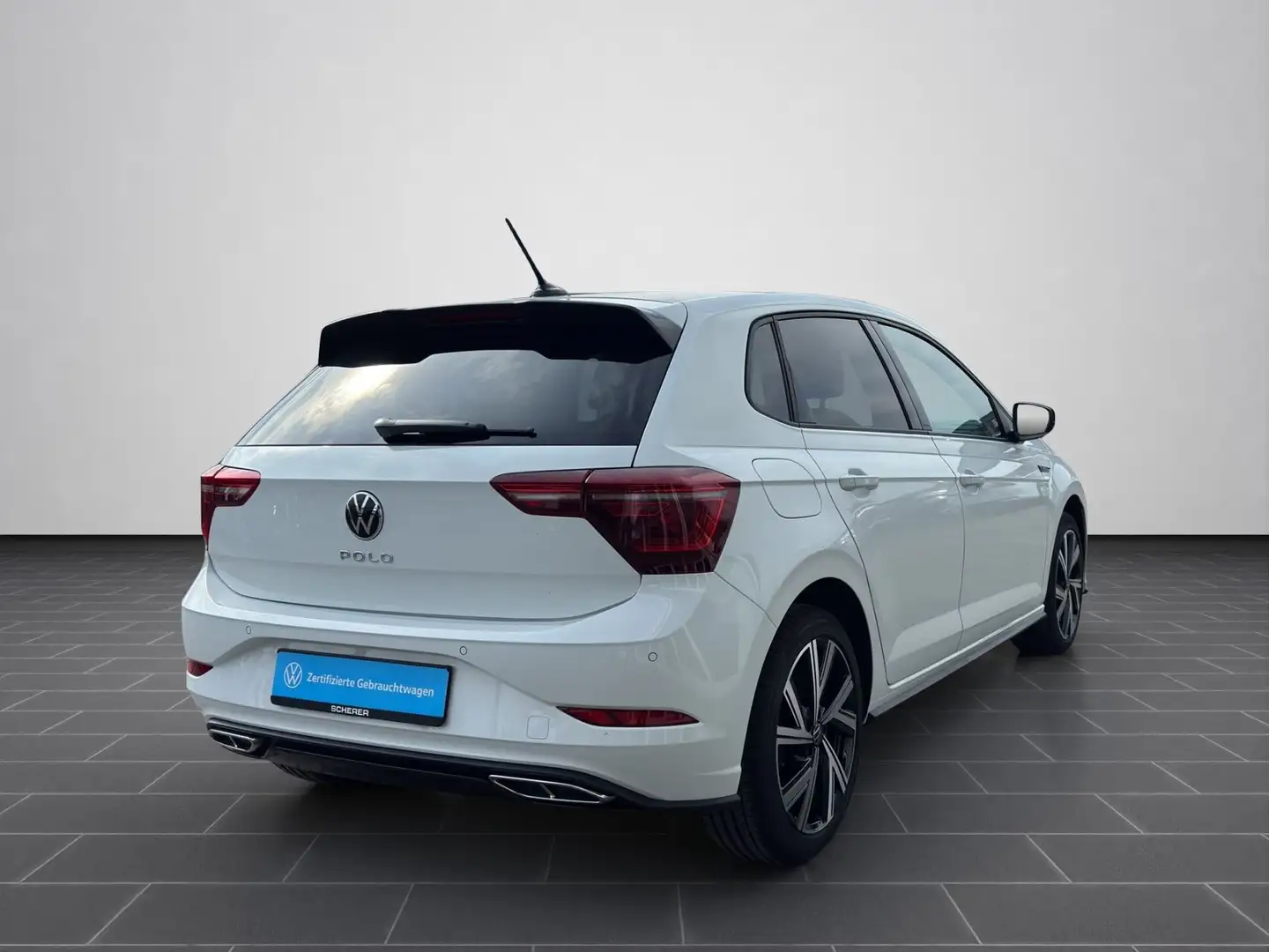 Volkswagen Polo 1.0 TSI R line DSG NAVI SHZ LED Weiß - 2