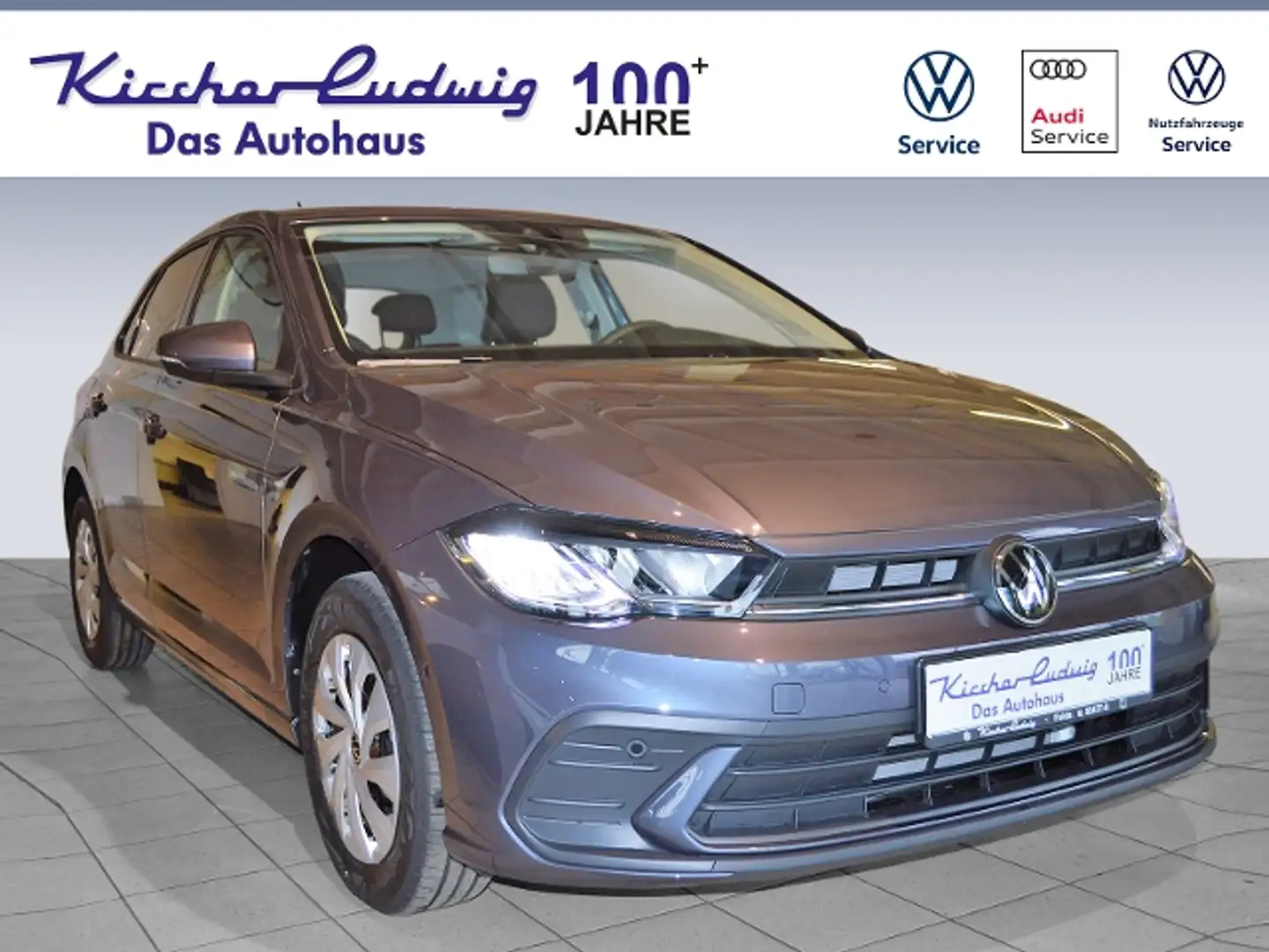 Volkswagen Polo 1,0 TSI DSG Life KLIMA APP C. LED Grau - 1
