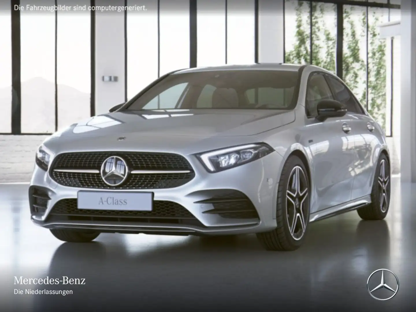 Mercedes-Benz A 250 e Lim EDITION 2020+AMG+NIGHT+LED+8G Weiß - 2