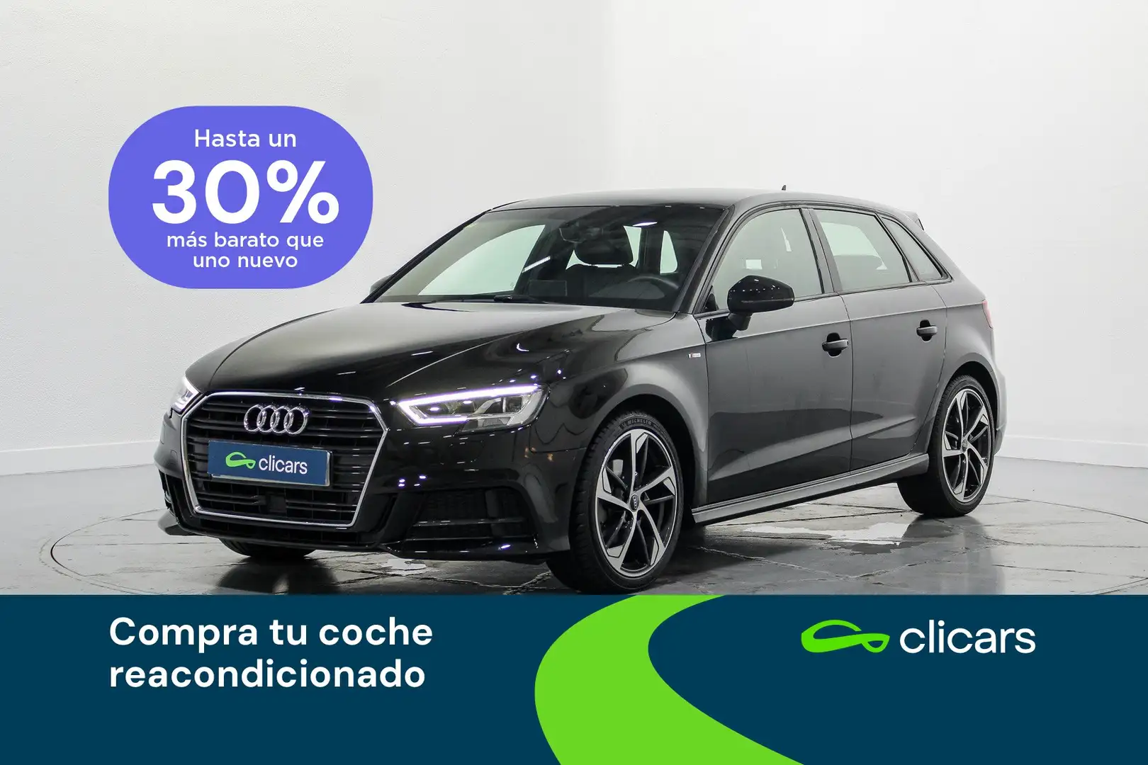 Audi A3 Sportback 30 TDI ALL-IN edition 85kW Negro - 1