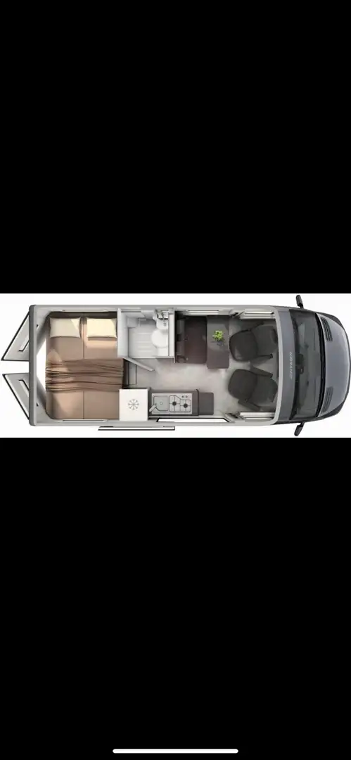 Caravans-Wohnm Hymer Grand Canyon S 600 AHK Premiumpaket Aufstelldach Grau - 2