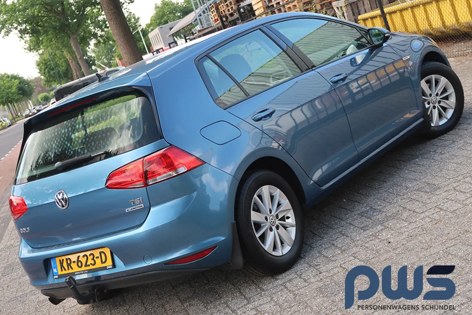 Volkswagen Golf 1.0 TSI Edition Navi / Bluetooth / Airco / Trekhaa Blu/Azzurro - 2