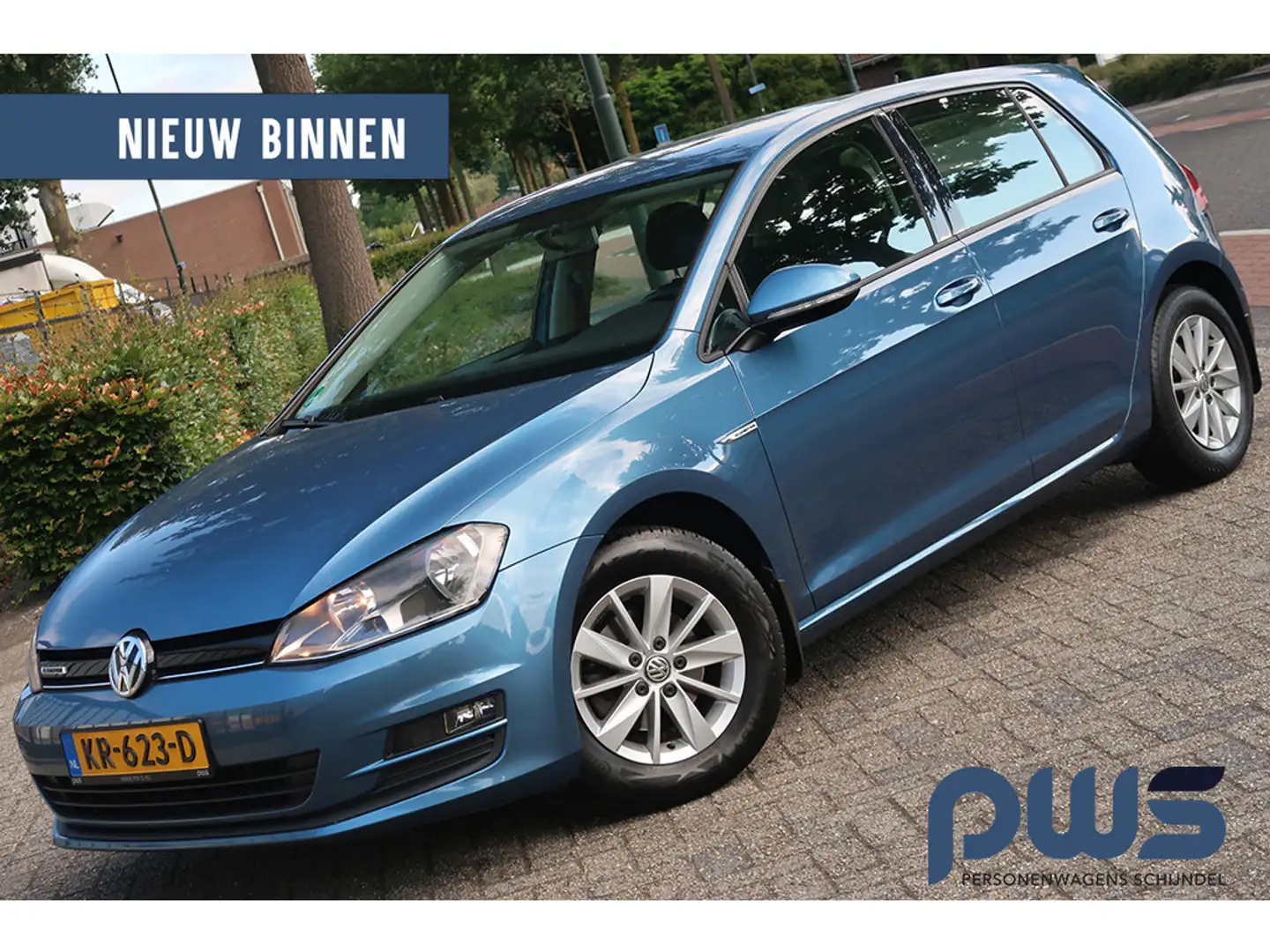 Volkswagen Golf 1.0 TSI Edition Navi / Bluetooth / Airco / Trekhaa Blu/Azzurro - 1