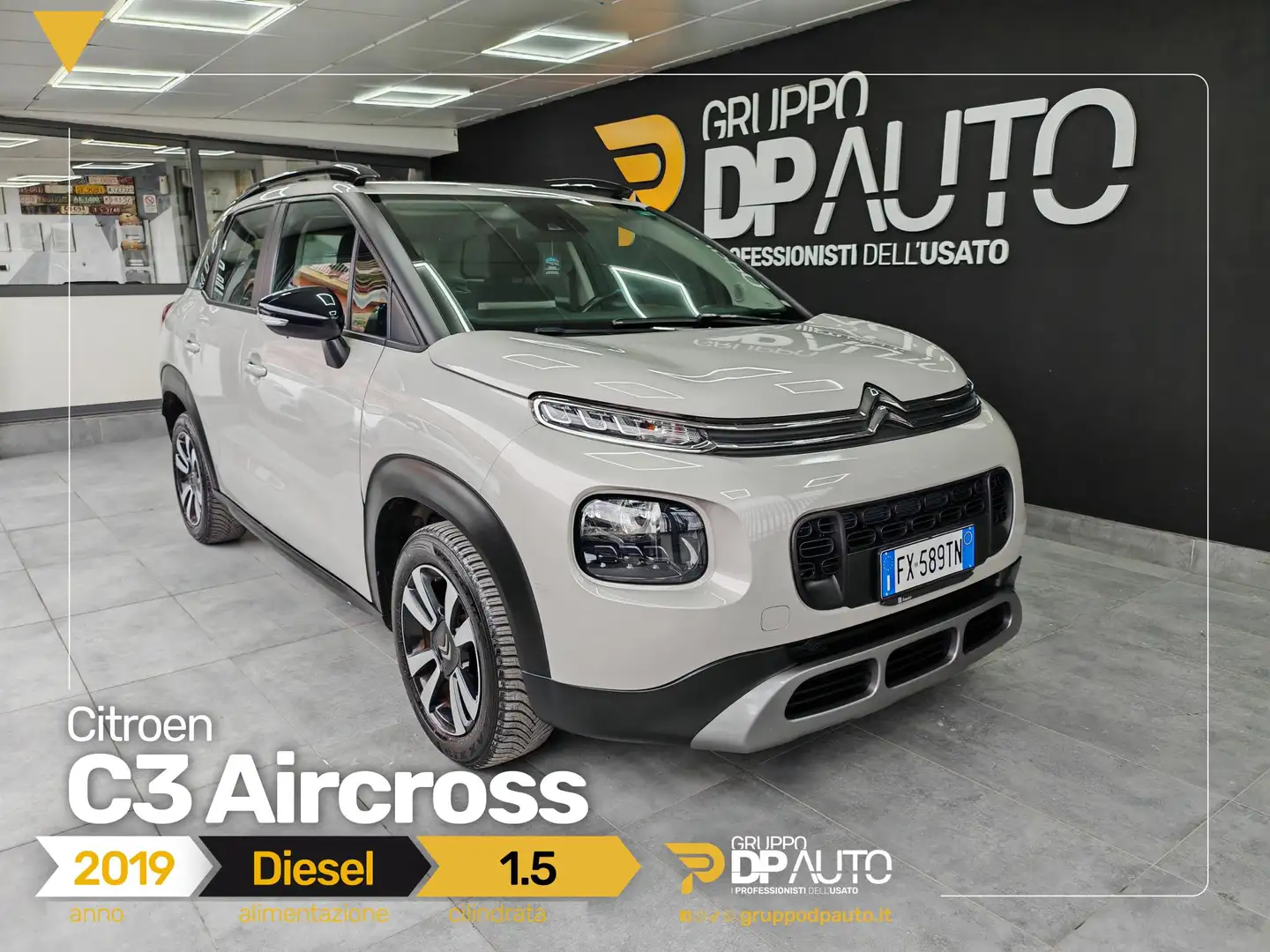 Citroen C3 Aircross 1.5 bluehdi Shine Pack s&s 100cv - 1