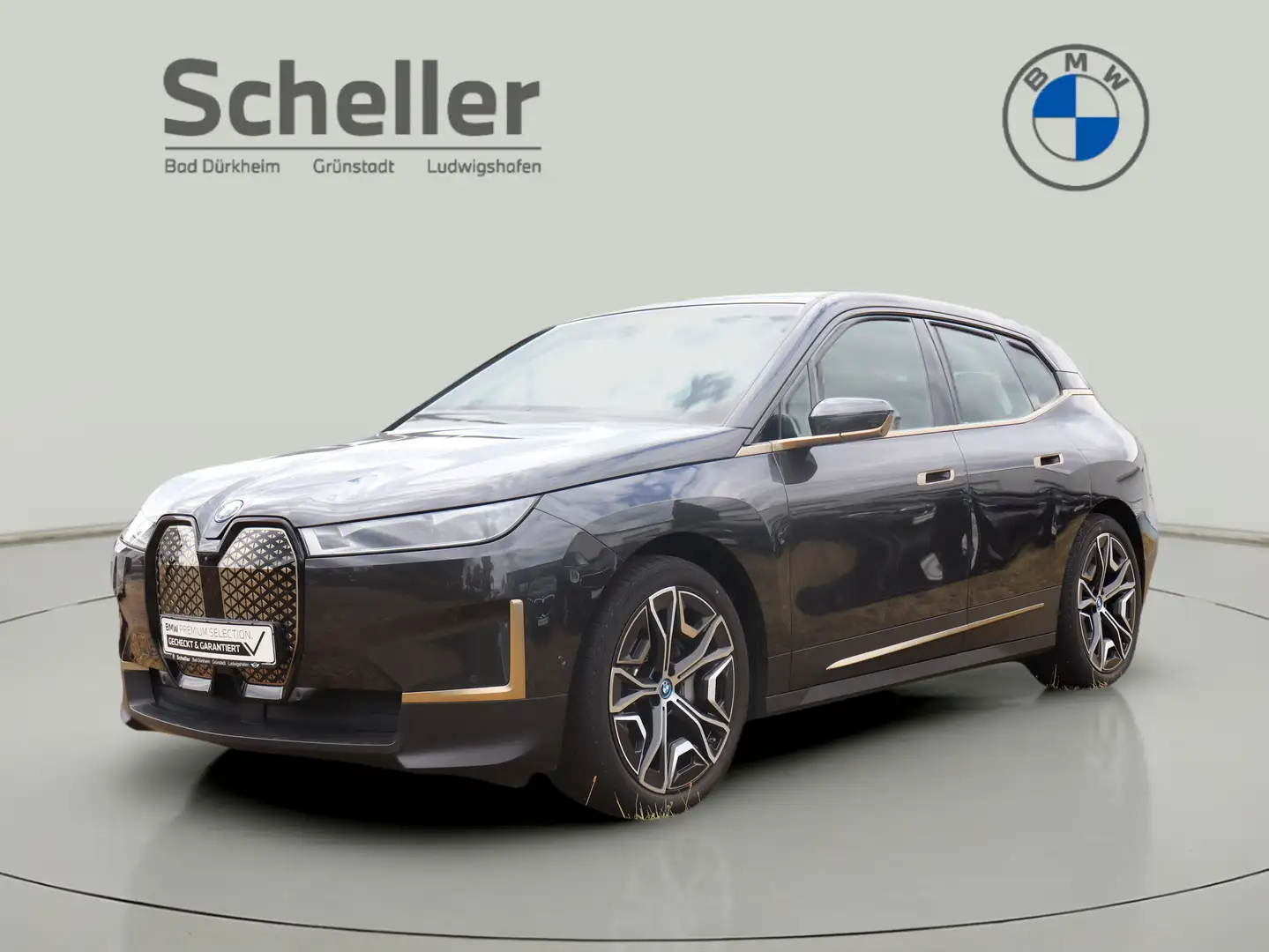 BMW iX xDrive40 Head-Up HK HiFi DAB LED Pano.Dach Gris - 1