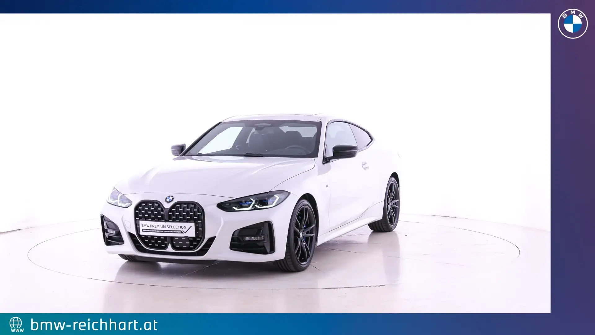 BMW 420 420d Coupe xDrive Weiß - 1