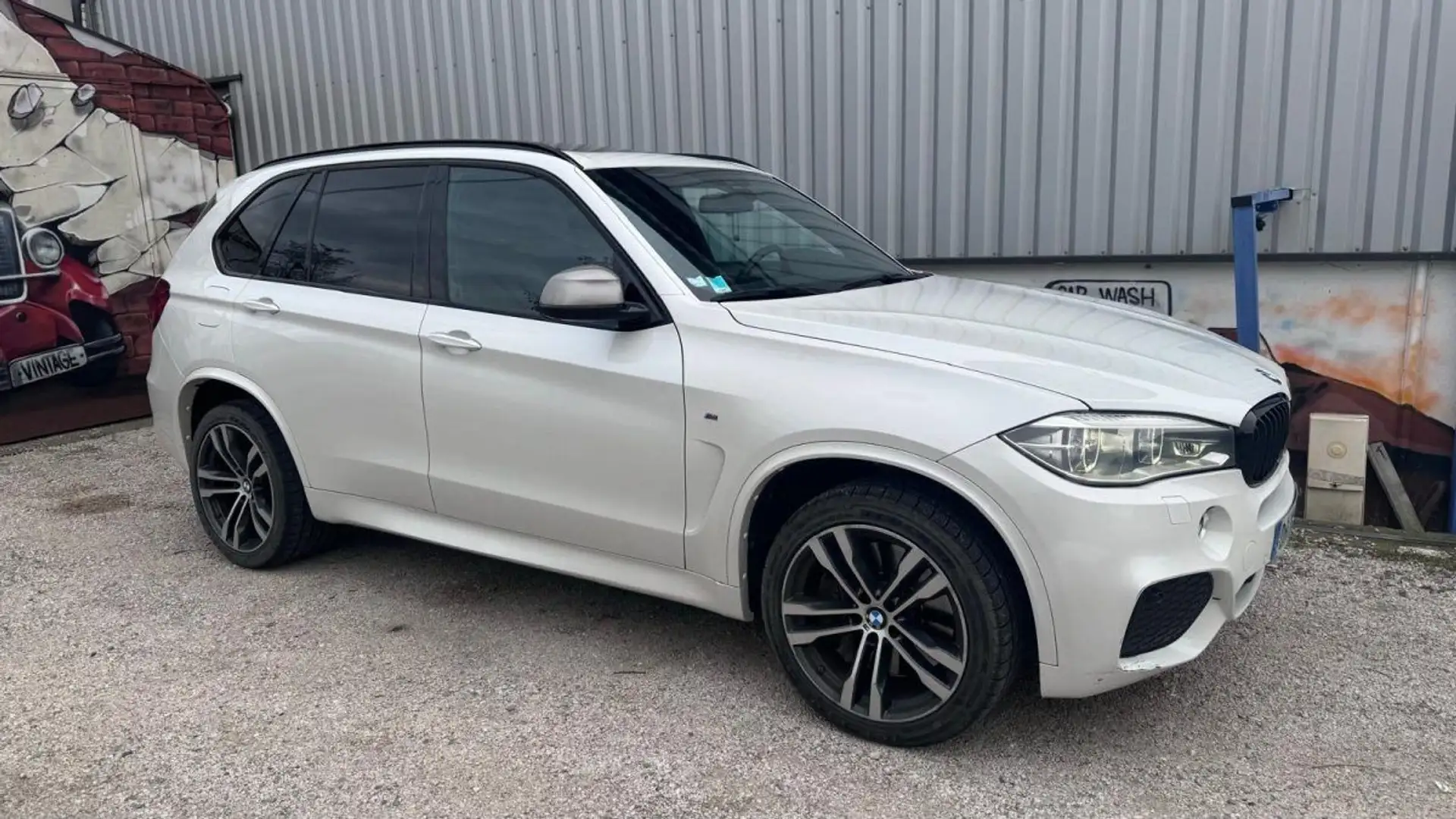 BMW X5 M 50 d XRVE 3.0 381cv PACK SPORT TOIT PANO ET LECT Weiß - 1