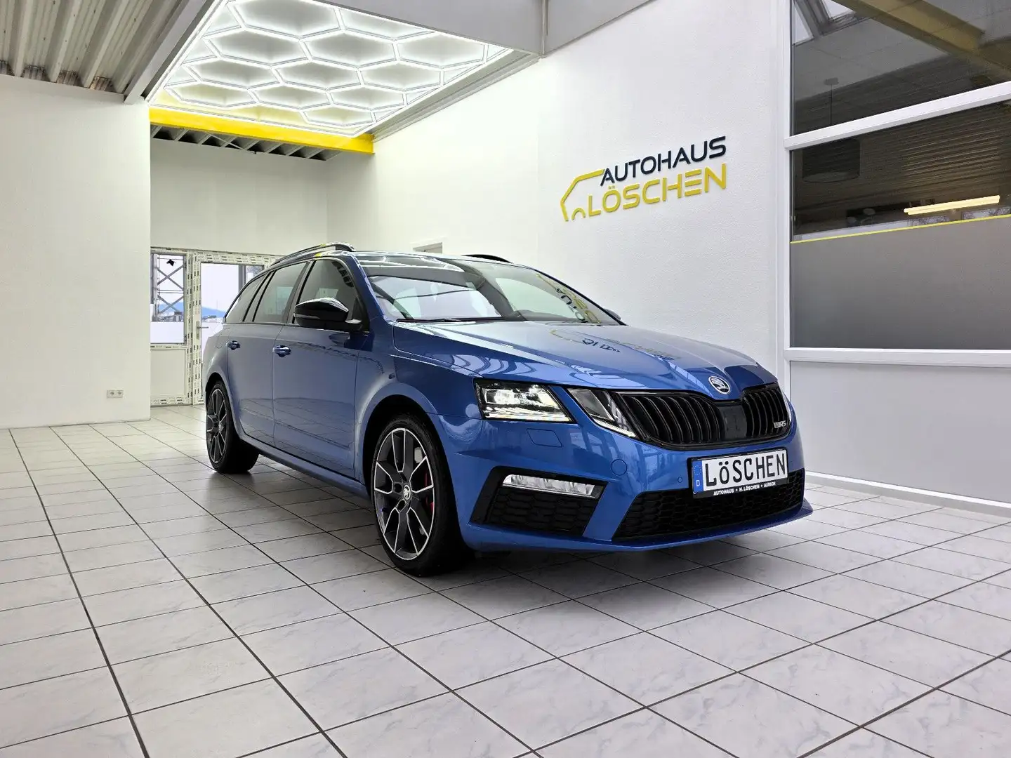 Skoda Octavia Combi RS Black Design ABT-Tuning Blau - 1