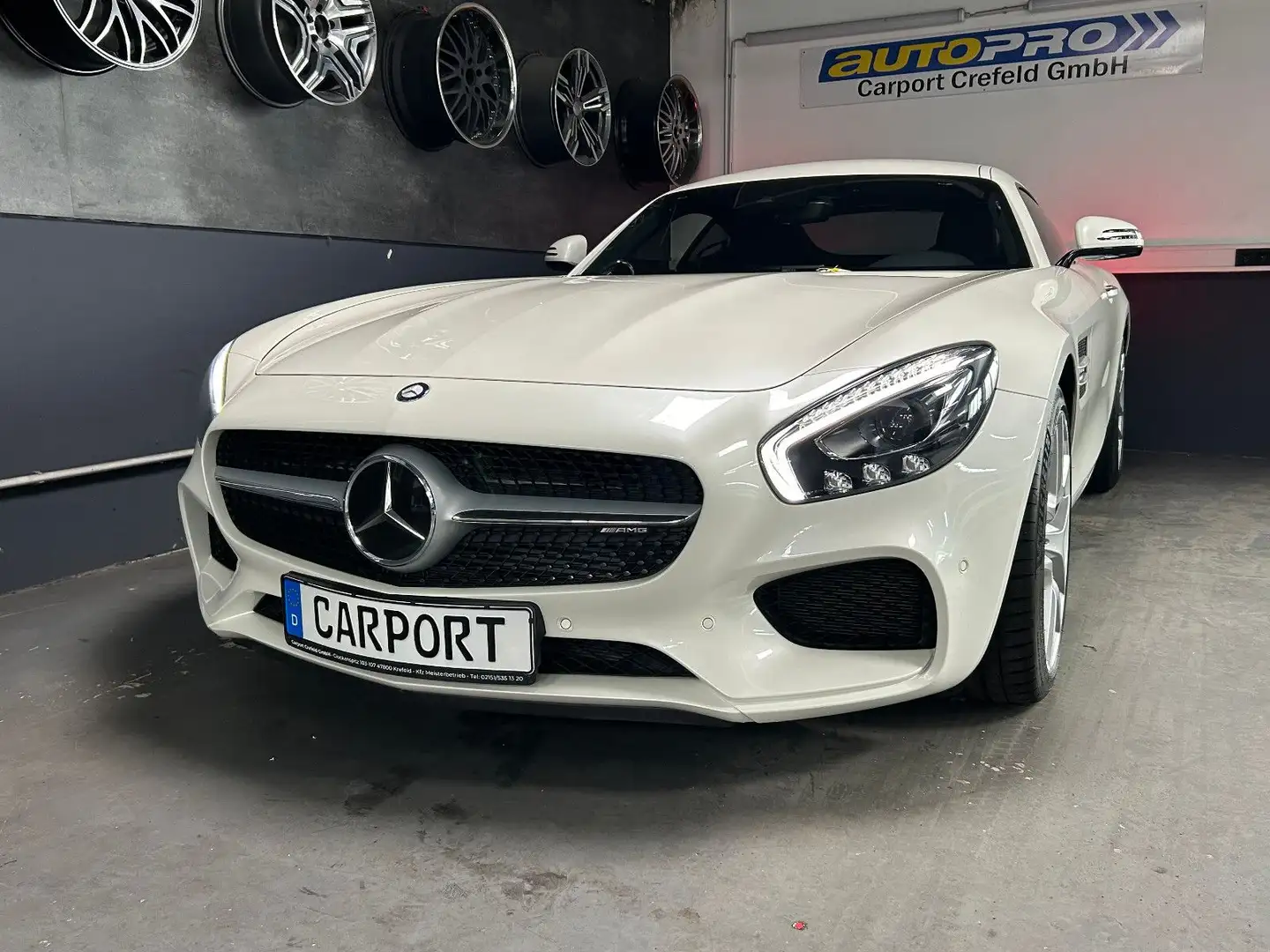 Mercedes-Benz AMG GT Coupe Blanc - 1